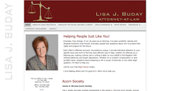 Desktop Screenshot of budaylaw.com